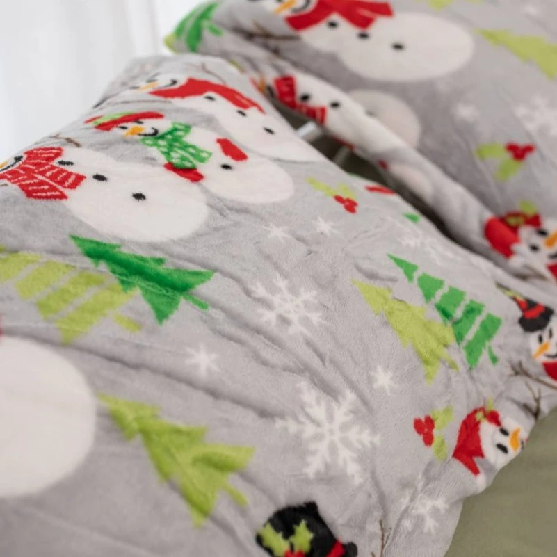 Комплект постільної білизни Плюш "Silken Plush Sheets" - 2