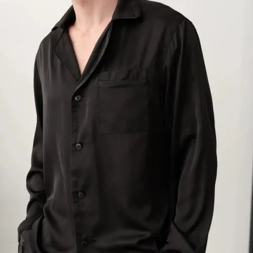 Піжама чоловіча Шовк С "Silk men's" black - 2