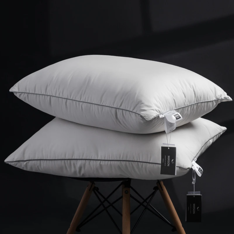 Подушка шерстяная Silver Cloud №1022 шерсть сатин (средняя) - 10