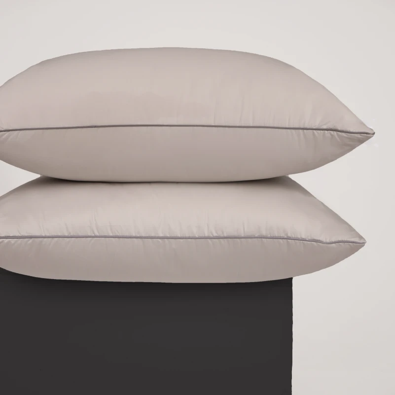 Подушка шерстяная Silver Cloud №1022 шерсть сатин (средняя) - 17