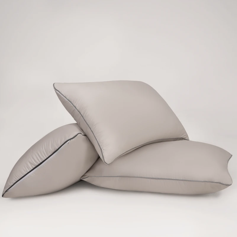 Подушка шерстяная Silver Cloud №1022 шерсть сатин (средняя) - 16