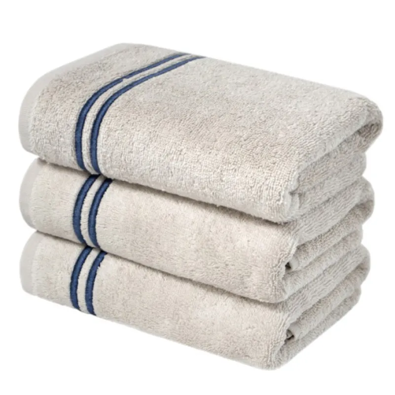 Рушник С "Simple Luxe beige/blue" - 3