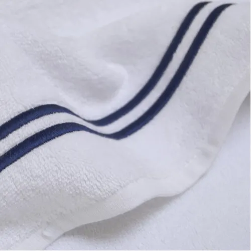 Полотенце С "Simple Luxe white/blue" - 2