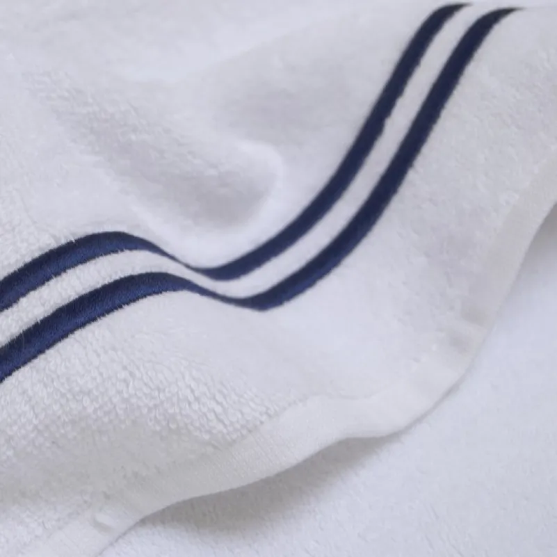 Рушник С "Simple Luxe white/blue" - 1