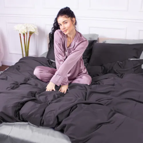 Пододеяльник Сатин 0251+0240 Smoke - 2