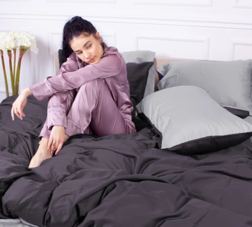 Постільна білизна 0251+0240 Smoke - 2