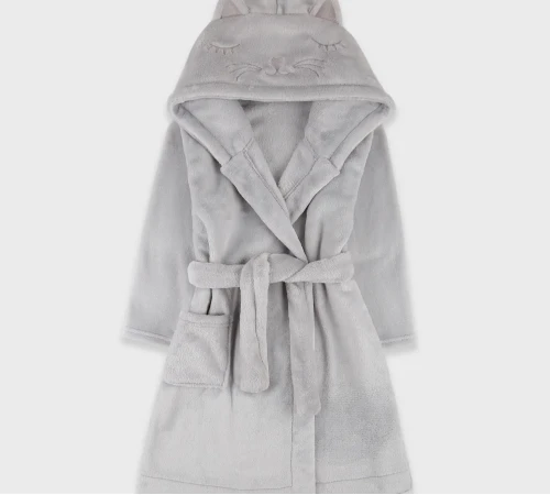 Халат детский "Smoke Cloud" gray