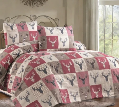 Комплект постільної білизни Фланель "Snowy Horizon Comfort"