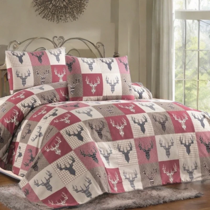 Комплект постільної білизни Фланель "Snowy Horizon Comfort"