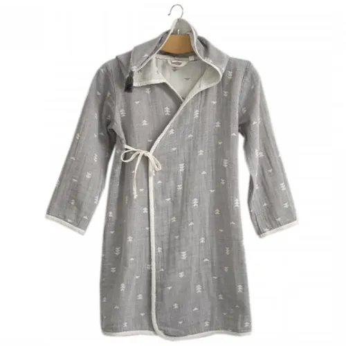 Халат детский "Soft Breeze" anthracite
