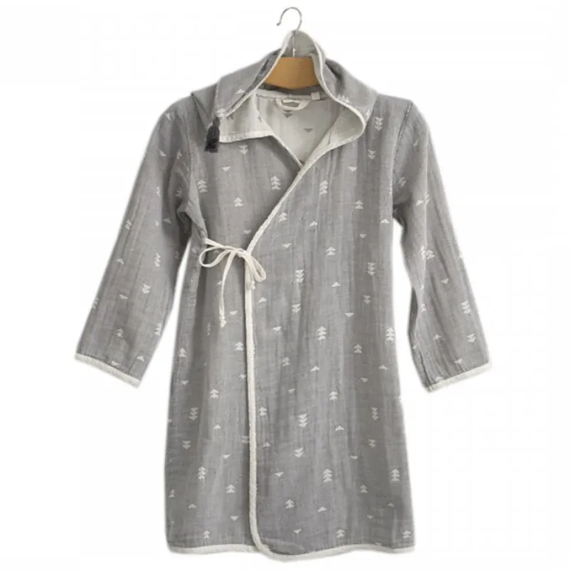 Халат детский "Soft Breeze" anthracite