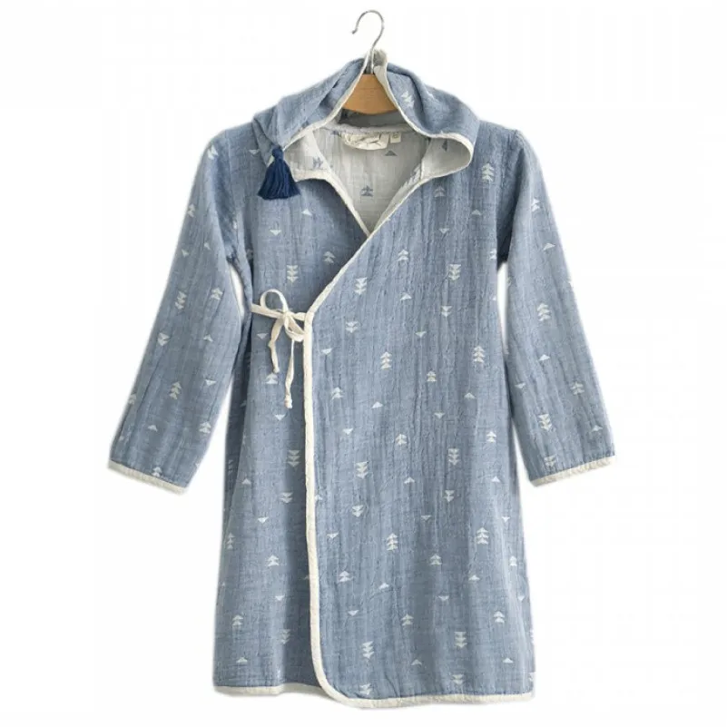Халат детский "Soft Breeze" indigo