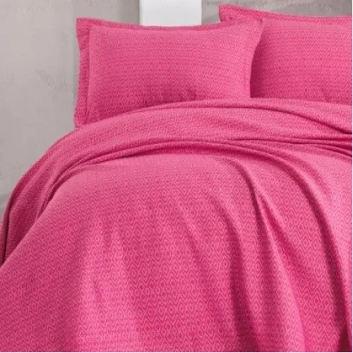 Набор покрывало + наволочки 2 шт С "Soft Line Pique"