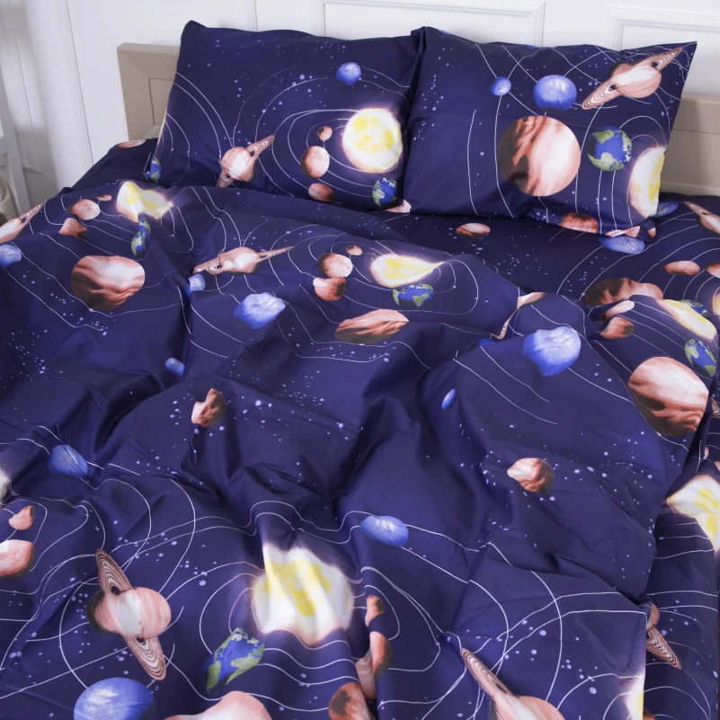 Комплект постільної білизни Сатин 22-1282 - 6