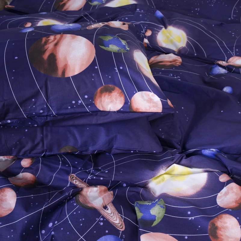 Комплект постільної білизни Сатин 22-1282 - 5