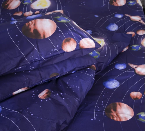 Наволочка Сатин 22-1282 Night Space - 2