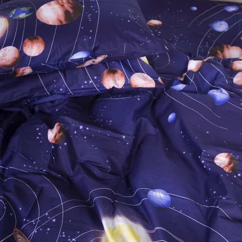 Комплект постільної білизни Сатин 22-1282 - 2