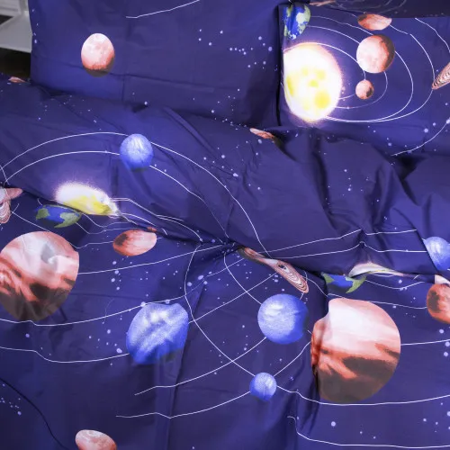 Пододеяльник Сатин 22-1282 Night Space - 2