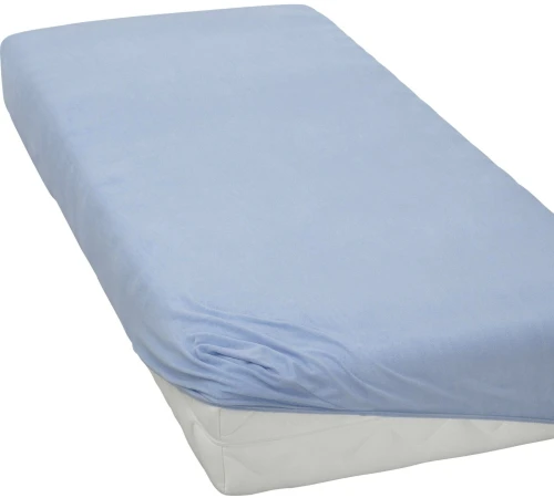 Простирадло на гумці К Standart Line "Blue" - висота 25 см (дитячі 15 см)