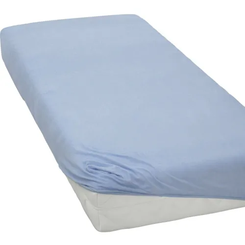 Простынь на резинке К Standart Line "Blue" - высота 25 см (детские 15 см)