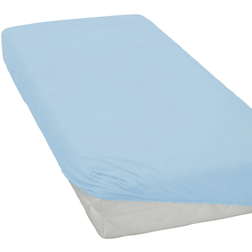 Простирадло на гумці К Standart Line "Blue clouds" - висота 25 см (дитячі 15 см)