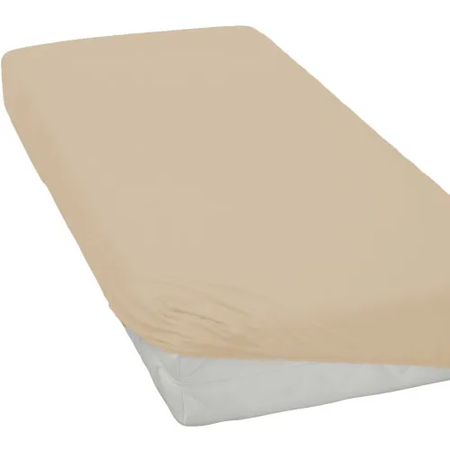 Простынь на резинке К Standart Line "Cappuccino" - высота 25 см (детские 15 см)