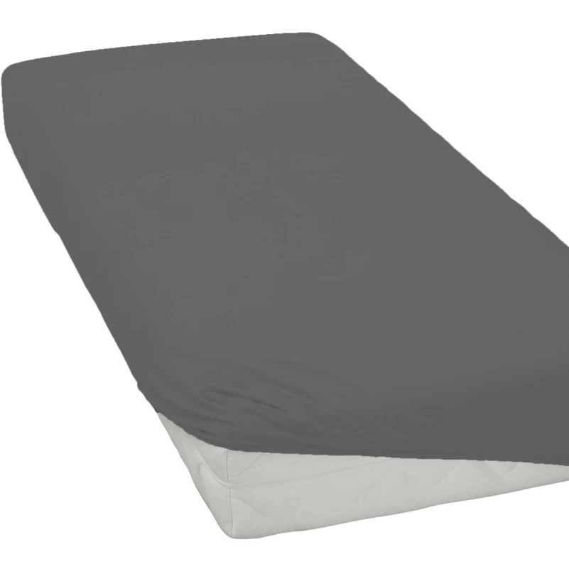 Простирадло на гумці К Standart Line "Graphite" - висота 25 см (дитячі 15 см)