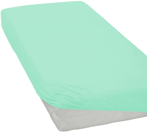 Простирадло на гумці К Standart Line "Menthol" - висота 25 см (дитячі 15 см)