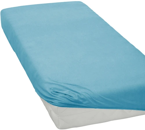 Простынь на резинке К Standart Line "Ocean waves" - высота 25 см (детские 15 см)