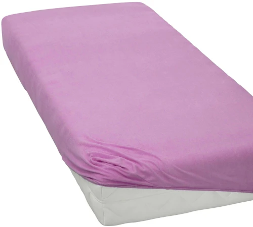 Простынь на резинке К Standart Line "Pink" - высота 25 см (детские 15 см)