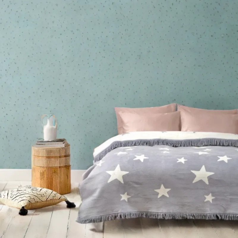 Плед С "Stars gri"
