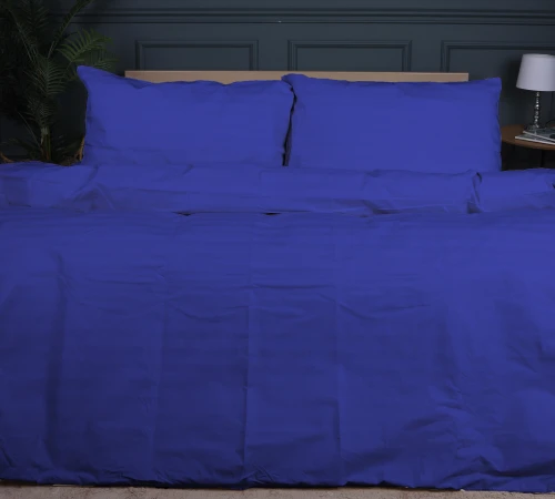 Комплект постільної білизни MirSon Ranforce Elite 17-0609 Stripe Blue