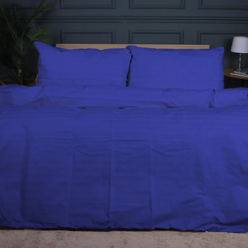 Комплект постільної білизни MirSon Ranforce Elite 17-0609 Stripe Blue