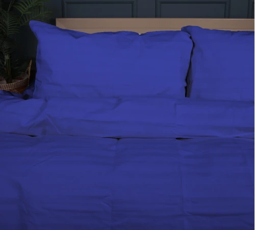 Комплект постільної білизни MirSon Ranforce Elite 17-0609 Stripe Blue - 2