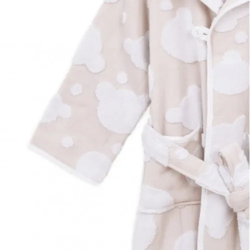 Халат детский "Teddy Hug" beige - 2