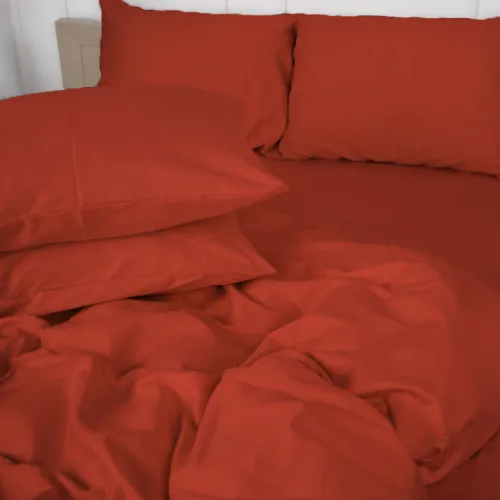 Наволочка Satin Premium 0081 Terracotta - 4