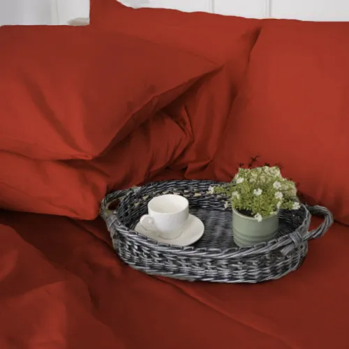 Пододеяльник Satin Premium 0081 Terracotta