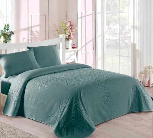 Покрывало Т "Terry Blanket emerald"