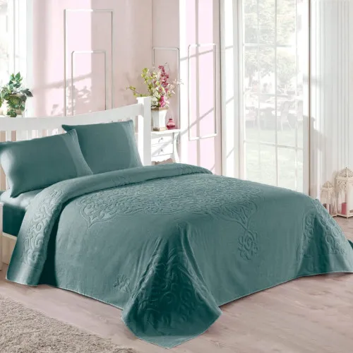 Покрывало Т "Terry Blanket emerald"
