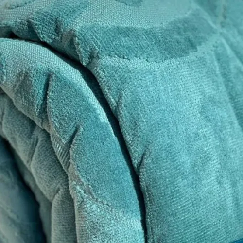 Покрывало Т "Terry Blanket emerald" - 2