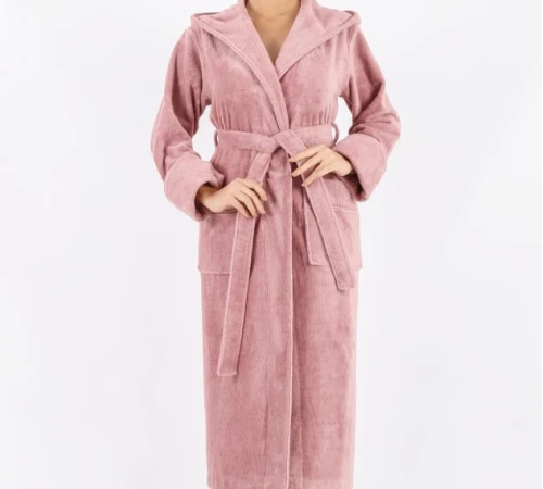 Халат М Terry robe "Mary" powder