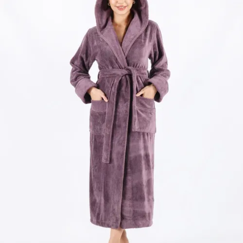 Халат М Terry robe "Mary" violet