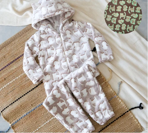 Кигуруми детский "Tiny Beasts" dark beige