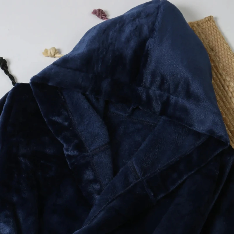 Халат детский "Urban Cozy" dark blue - 1