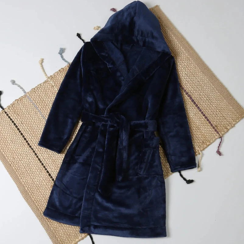 Халат детский "Urban Cozy" dark blue