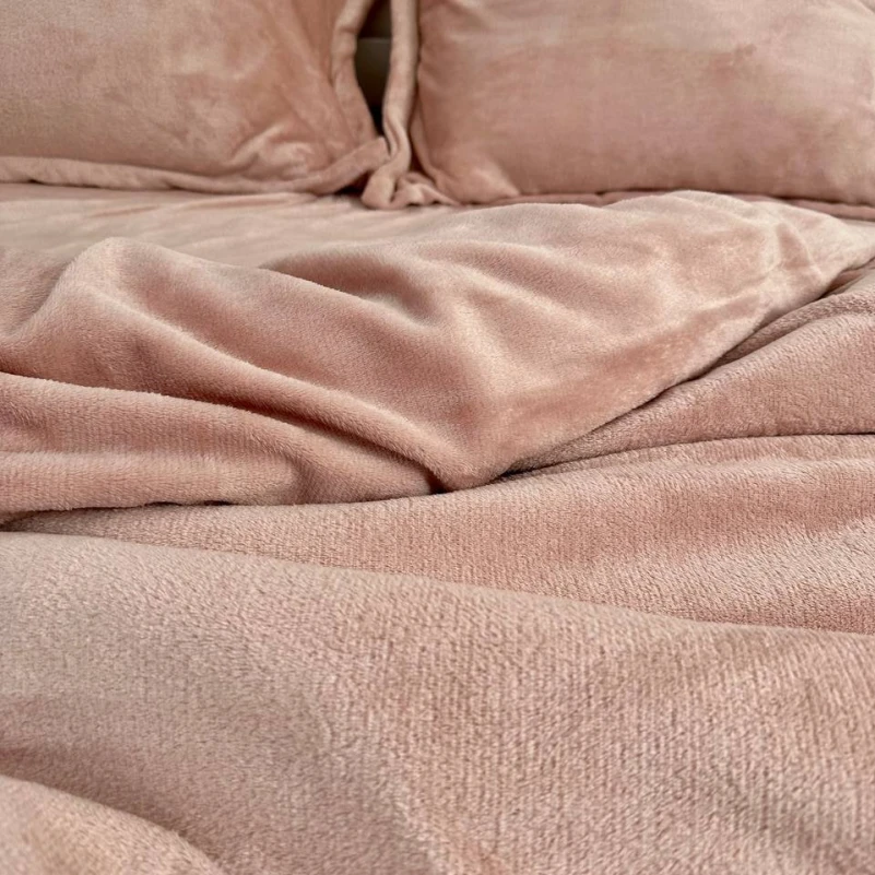 Комплект постільної білизни Плюш "Velvet Bliss Sheets" - 1