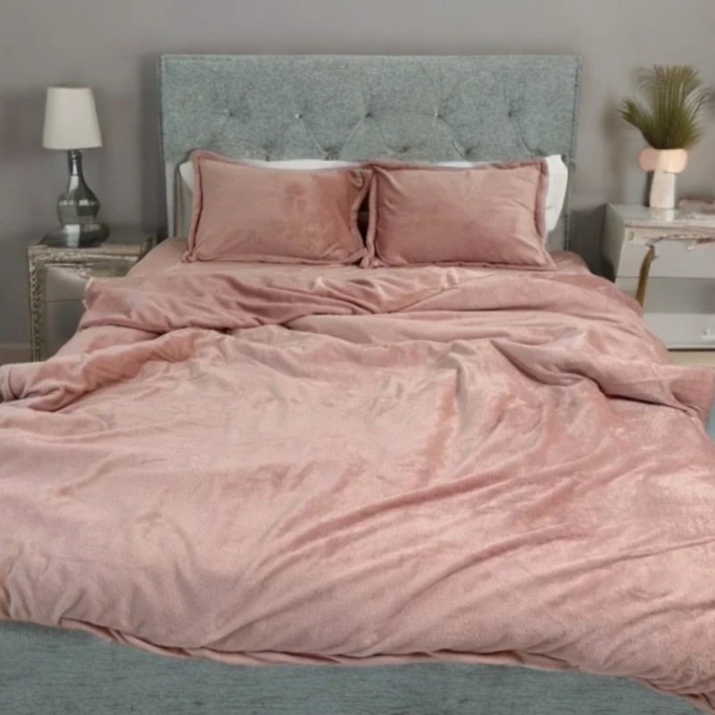 Комплект постільної білизни Плюш "Velvet Bliss Sheets"