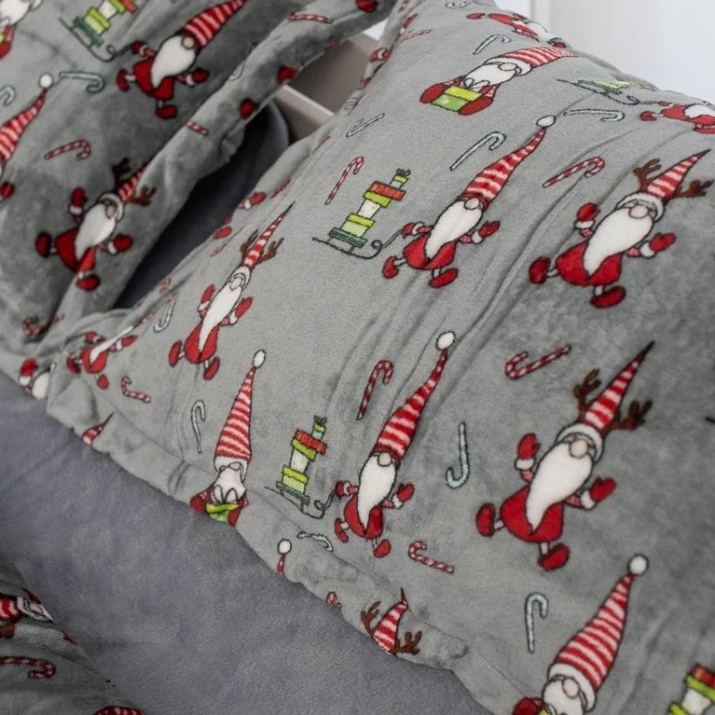 Комплект постільної білизни Плюш "Velvet Delight Comfort" - 1