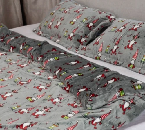 Комплект постільної білизни Плюш "Velvet Delight Comfort"