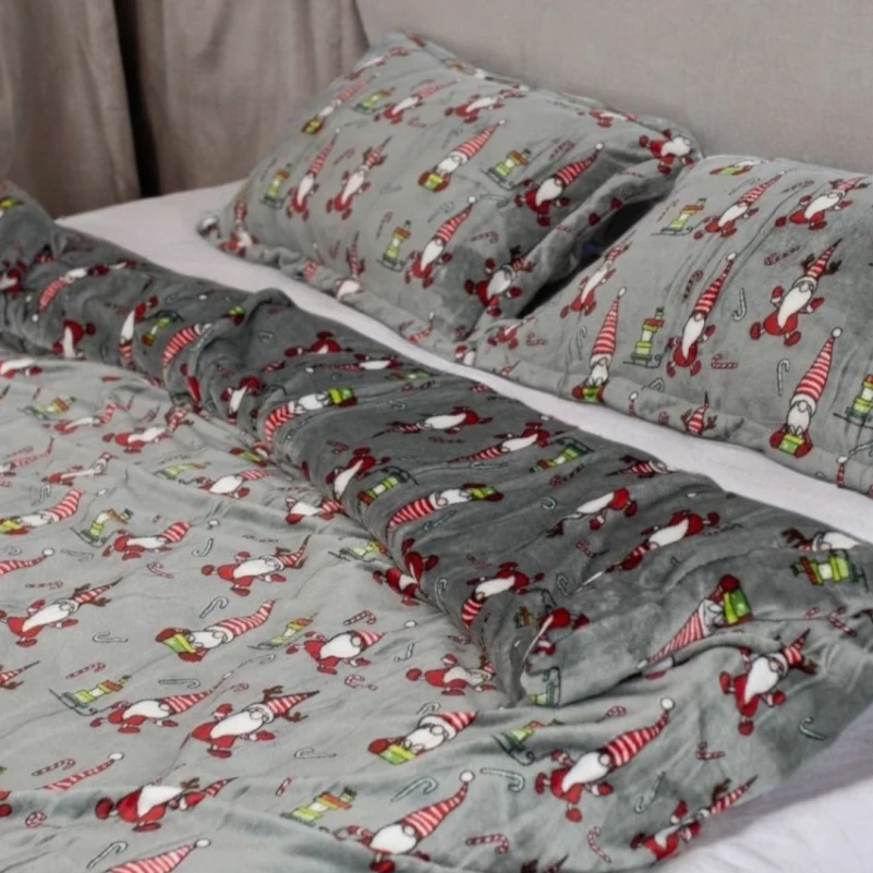 Комплект постільної білизни Плюш "Velvet Delight Comfort"